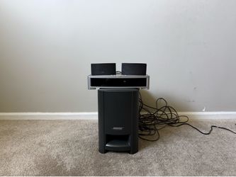Bose 321 Media Center Receiver Powered Subwoofer and 2 Speakers