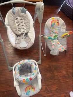 Baby swing/ bouncer/ learn to sit