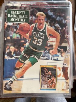 Beckett Basketball Monthly issues including Larry Bird