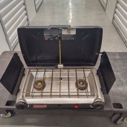 Coleman 2 burner propane stove