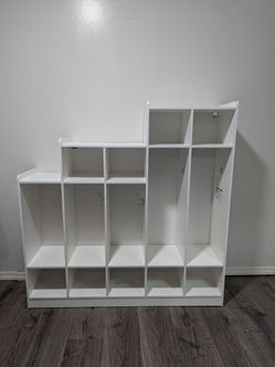 5 Section Coat Locker with 9 Cubbies - $100