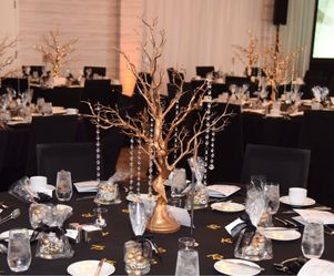 Decorative Tree Centerpieces