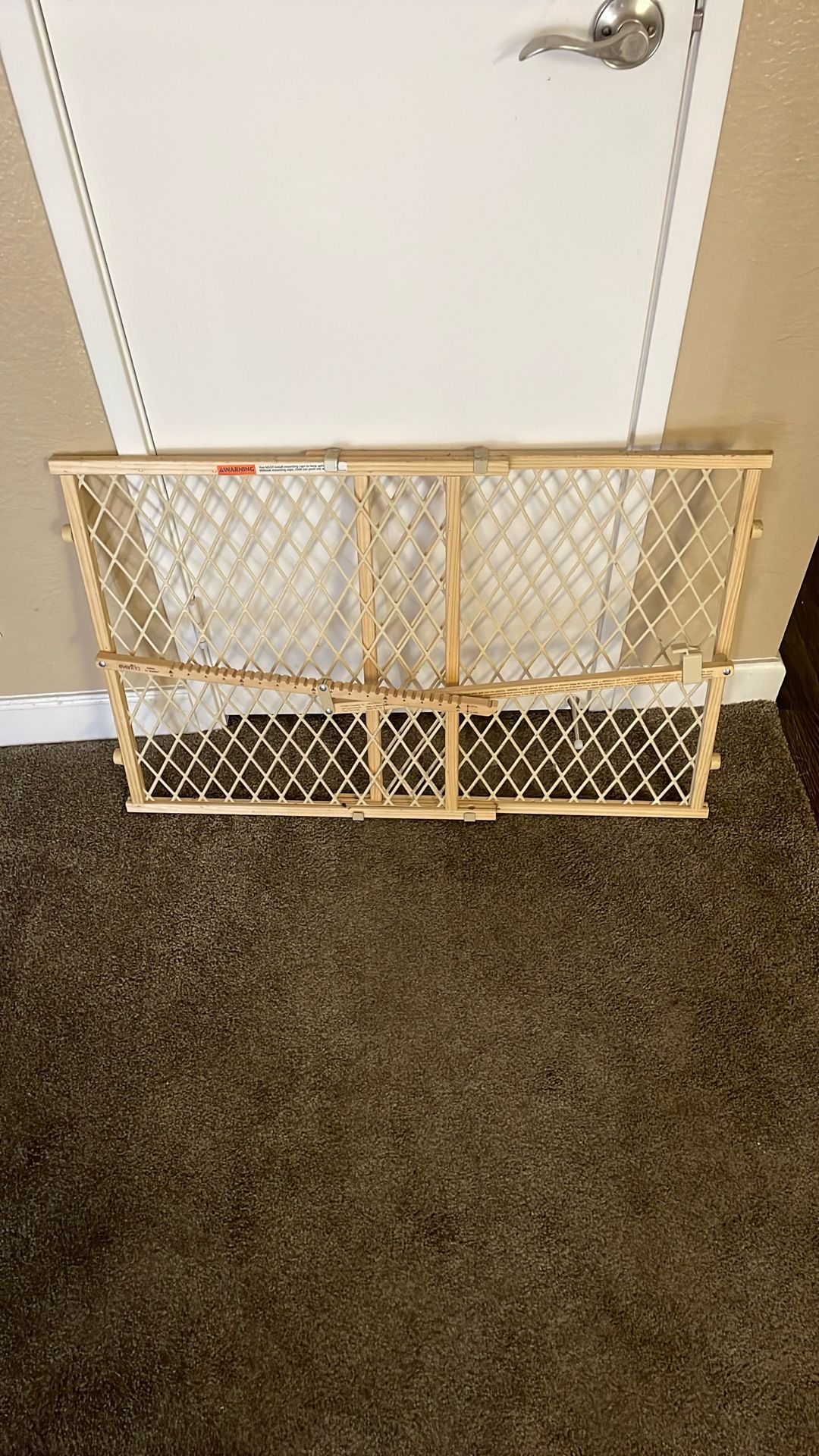 Dog Crate And Wooden Gate