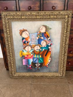 Joyce Robal Framed Painting 30’ x 26’