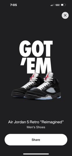 Metallic 5 Size 12.5