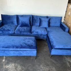 Seat Dimensions: 19"H x 100"W x 22.5"D ; (Arm Height) 24.5"