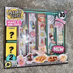 MGA's Miniverse Make It Mini Food Multipack -  cafe multi-pack Barbie dollhouse Easter Basket