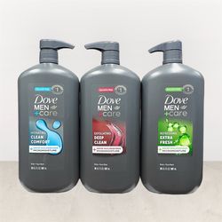 Dove Men Body Wash + Face Wash 2/$15