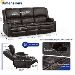 Reclyner couch