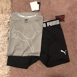New Medium Nice Puma Short Set For $30
