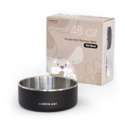 Modern Antislip Stainless Steel Dog Bowl for Medium Large Dog