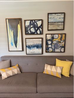 Abstract wall artwork