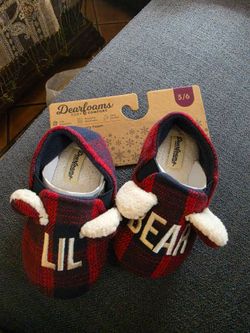 Dearfoams Lil Bear slippers