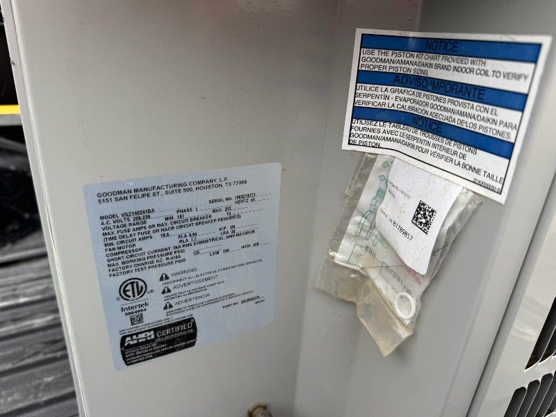 AC Unit. Never Used.
