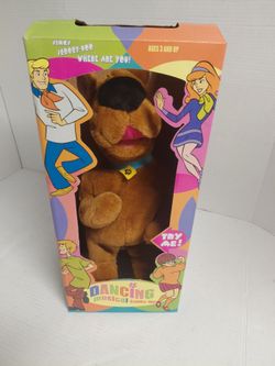 2000 Warner Bros. Studio Store - Scooby-Doo Singing Dancing 16" Plush WORKS