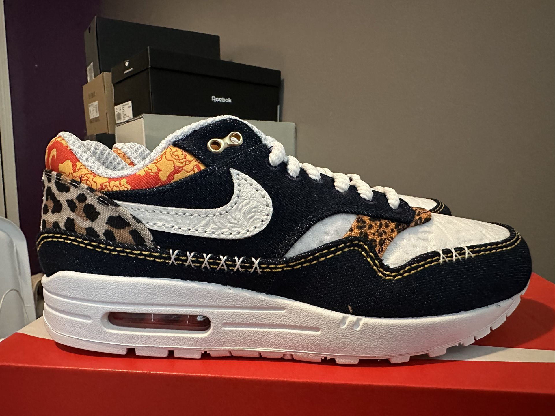 Air Max Premium “Denim Leopard” size