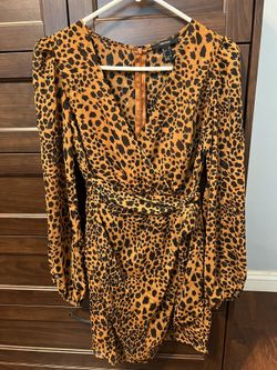 Forever 21 Small Cheetah Print Dress