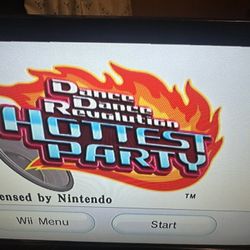 Wii dance, dance, revolution, hottest party game and dance pad 