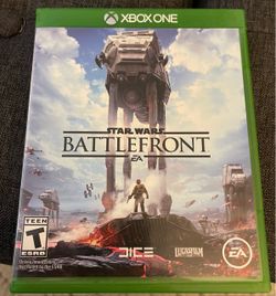 Xbox one Star Wars battlefront video game