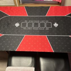 Full Sized 3x6 Texas Hold ‘em Table Top.