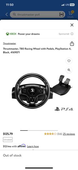 Thrustmaster Racing Wheel For PS4