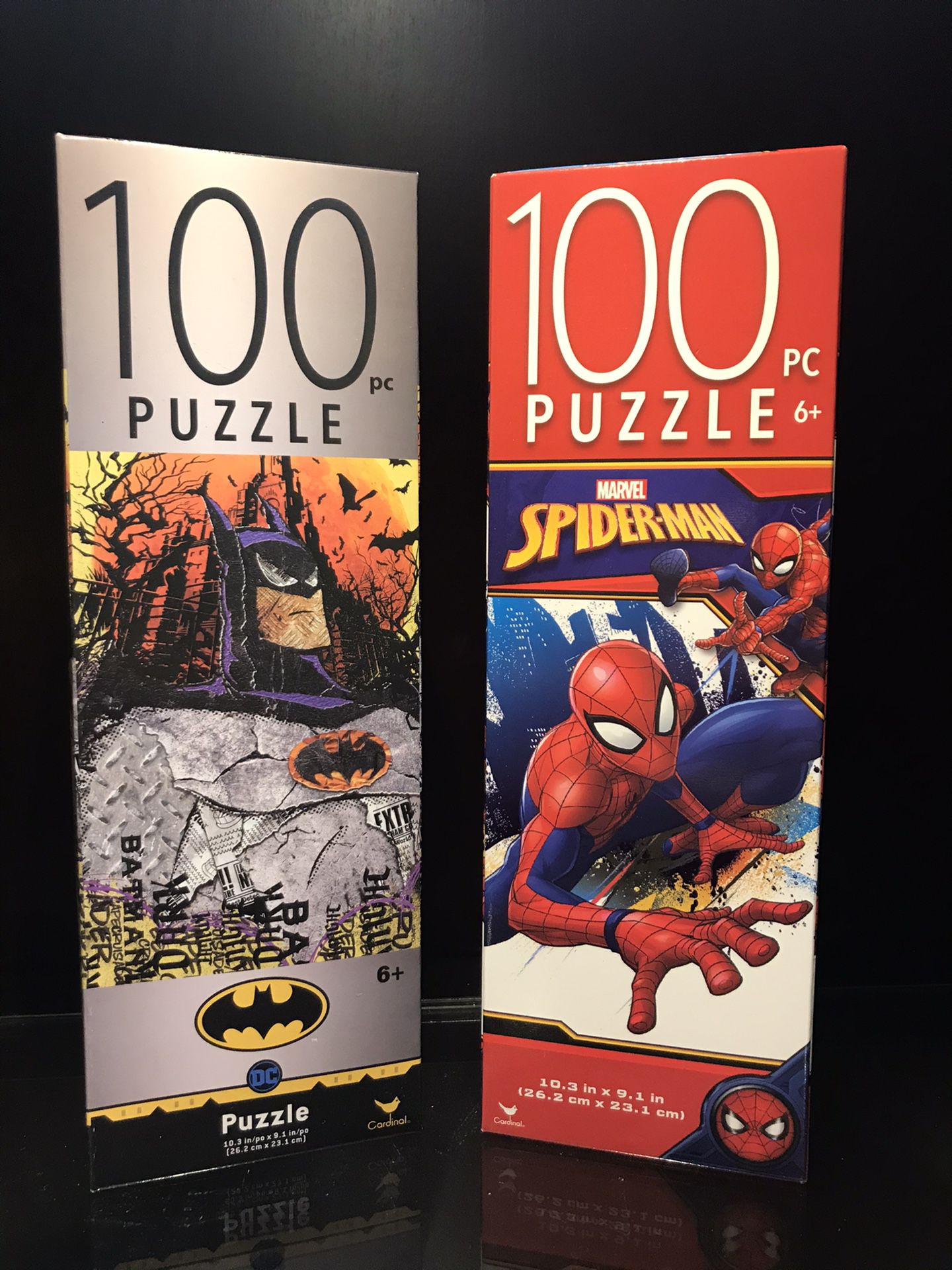 Batman & Spider-Man Puzzle Bundle