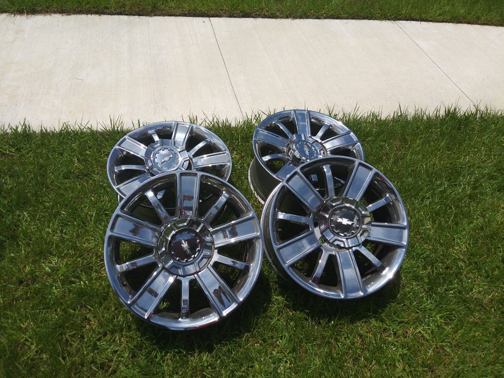Very Used rims off a 2014 Chey High Country