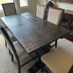 Dining Room Table with 6 Chairs