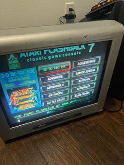 Philips 20PT6341/37 20" RealFlat CRT TV Component S-Video Retro Gaming Tested