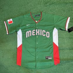 Team Mexico Randy Arozarena Green Classic  Jersey