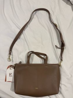 Kattee brown handbag, appears new w/tags