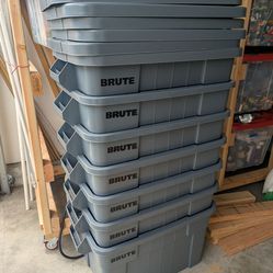 Brute Storage Bins Tote 20/14 gallon