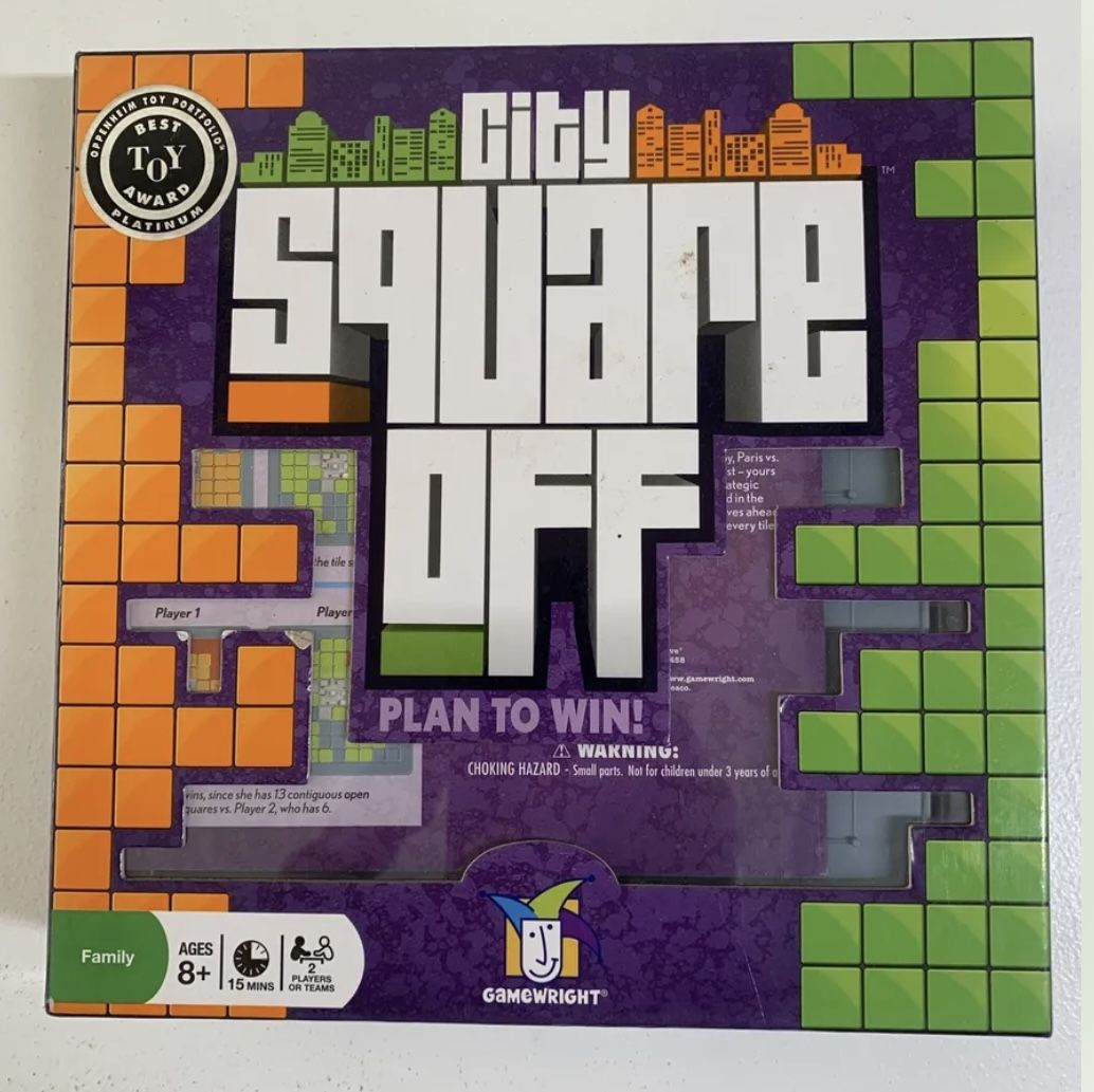 City Square off - Plan To Win - BoardGame