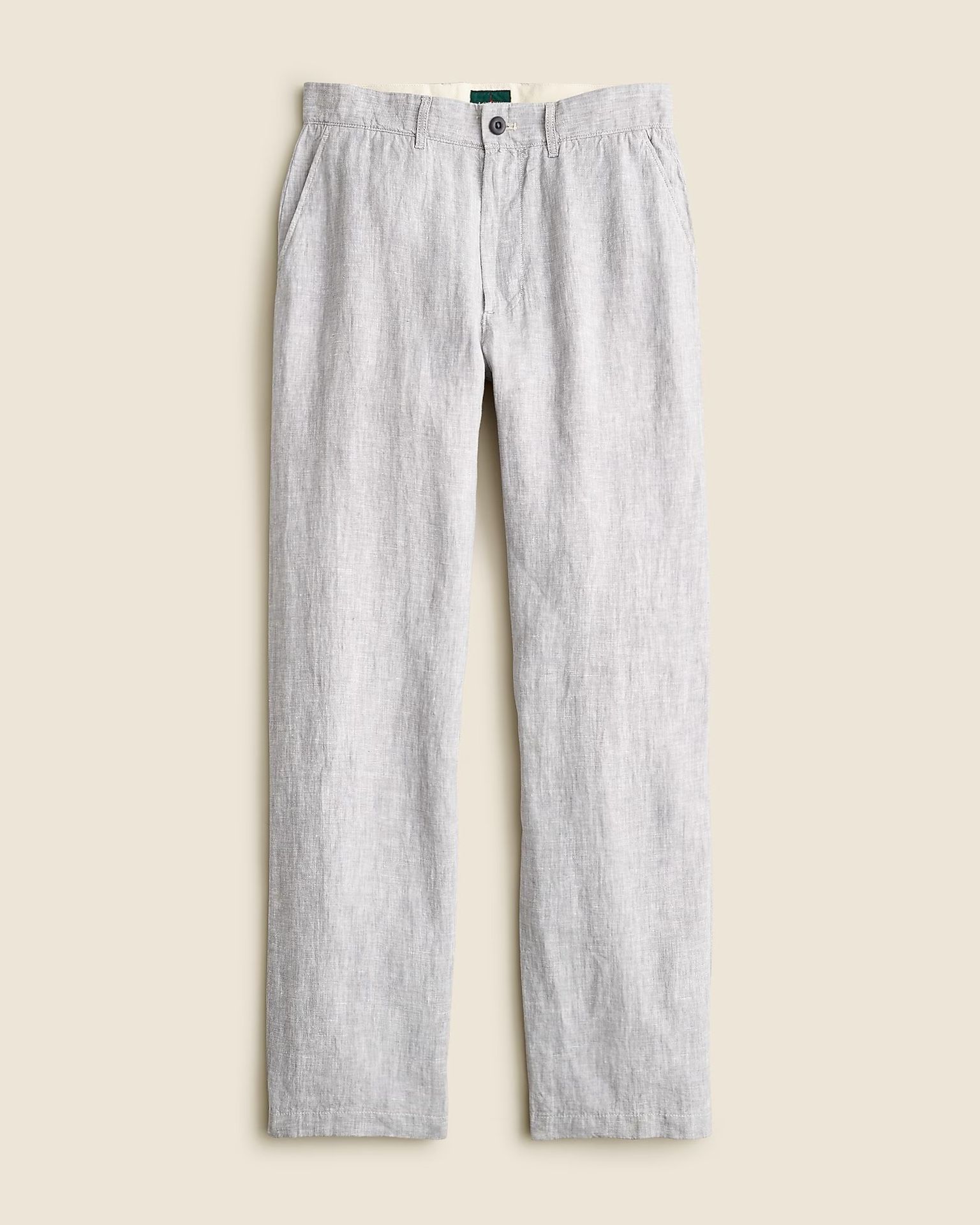Classic-fit linen trouser - JCrew