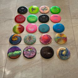 Disc Golf Package For Sale 20 Disc Some Custom Dyed