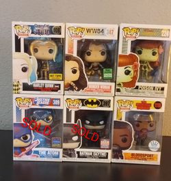 Marvel and DC Funko Pop
