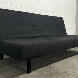 Black Futon Couch, Twin-sized