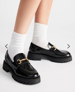 NEW Steve Madden’s Lando Black Leather
