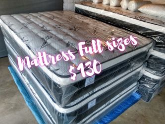 🛏️Mattress Pillow top 🔝
☑️Queen $150
☑️Full $130
☑️Twin $120
☑️King $260
☑️Cal King $260
🚚Delivery Fee $20