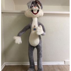 Rare Vintage 1980 Plush Bugs Bunny