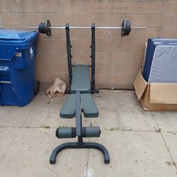 Weights And Bench 