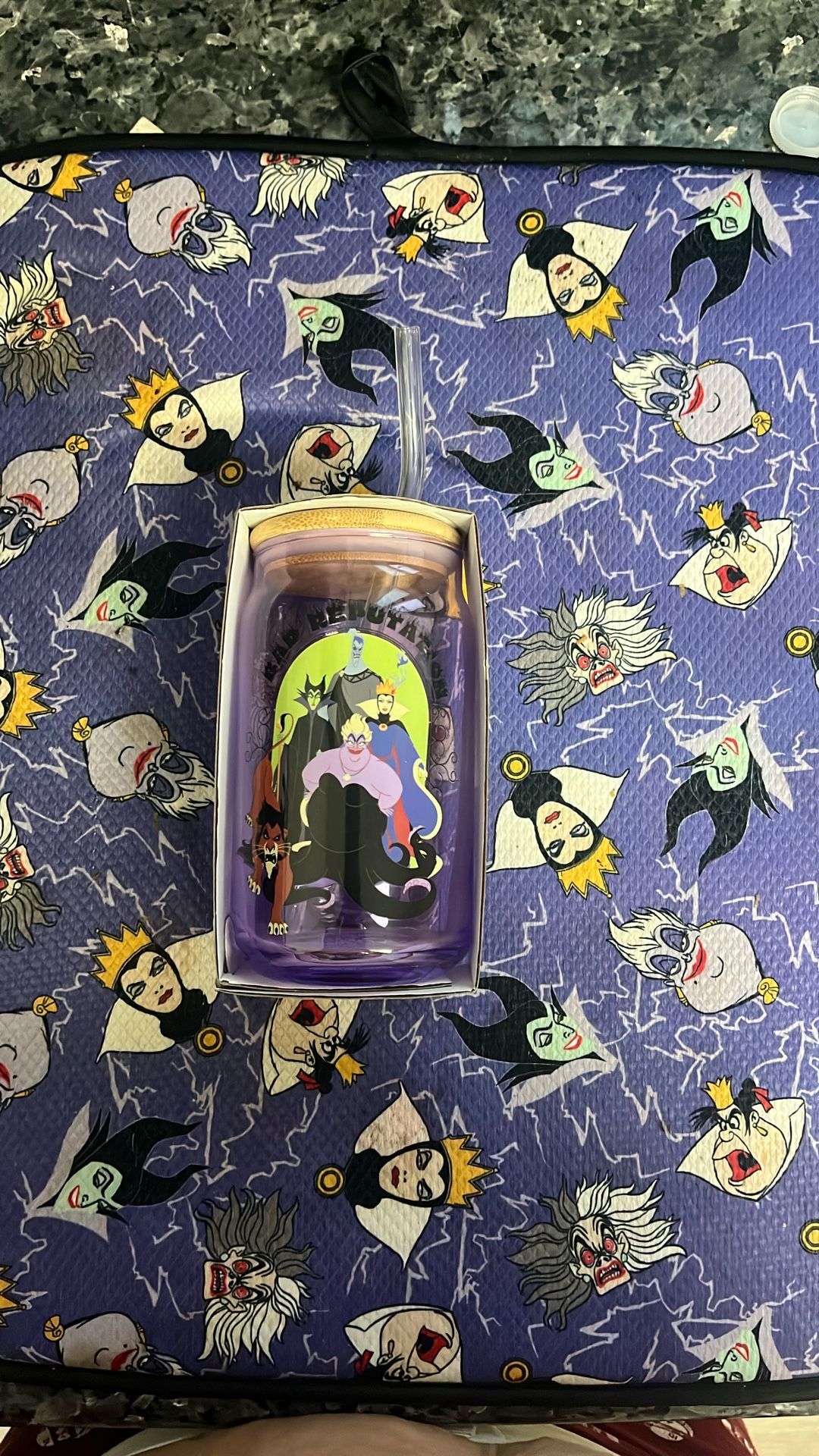 Villains Glass Tumbler
