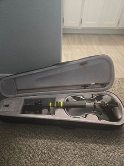Cecilio 4/4 Full Size Acoustic & Electric Violin for Beginners & Professionals