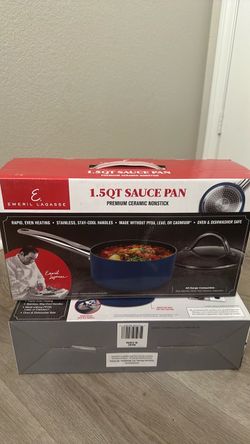 Emeril Lagasse 1.5QT Ceramic Nonstick Sauce Pan