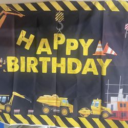 Happy Birthday Backdrop