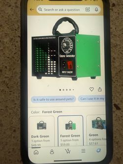 Ozone Odor generator eliminates odors