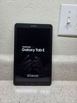 Samsung Galaxy Tab E 9.6" Tablet - Factory Reset & Unlocked