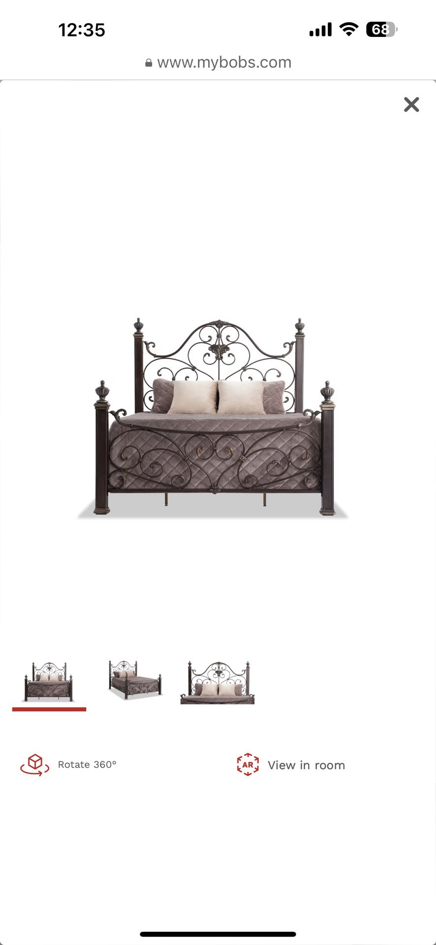 Queen bed Frame 