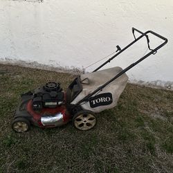 Toro Lawn Mower - Runs Good - Rusted Bowl
