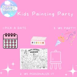 Kids  Canvas Painting Party